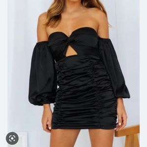 RUNAWAY Jones Dress-Black *new with tags*